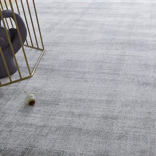 Briefness38434 (1pcs) handmade carpet gray - Image 3
