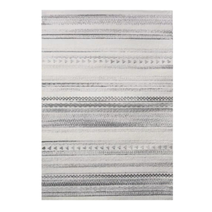 Briefness38438 (1pcs) Home Carpet Gray White
