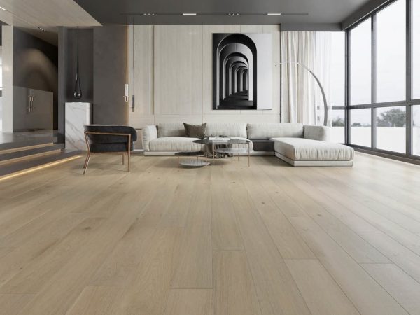 Briefness38462 7.5in Oak Engineered Hardwood Flooring 4mm Winter Gray - Image 2