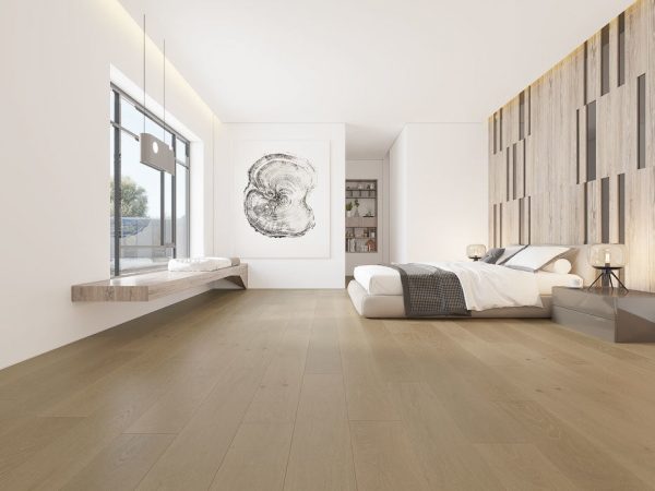 Briefness38463 7.5in Oak Engineered Hardwood Flooring 4mm Taupe - Image 2
