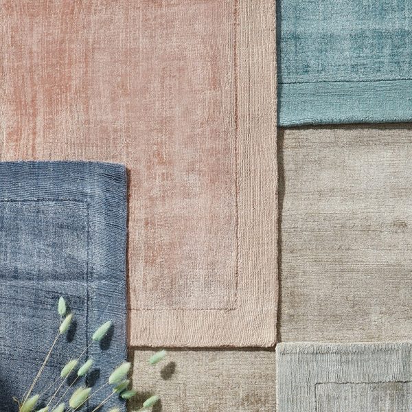 Briefness38436 (1pcs) handmade carpet turquoise - Image 3
