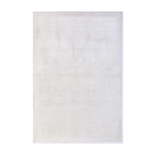 Briefness38444 (1pcs) handmade carpet warm white