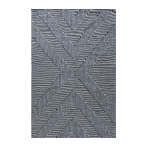 Briefness38442 (1pcs) wool carpet black and white (can be customized)