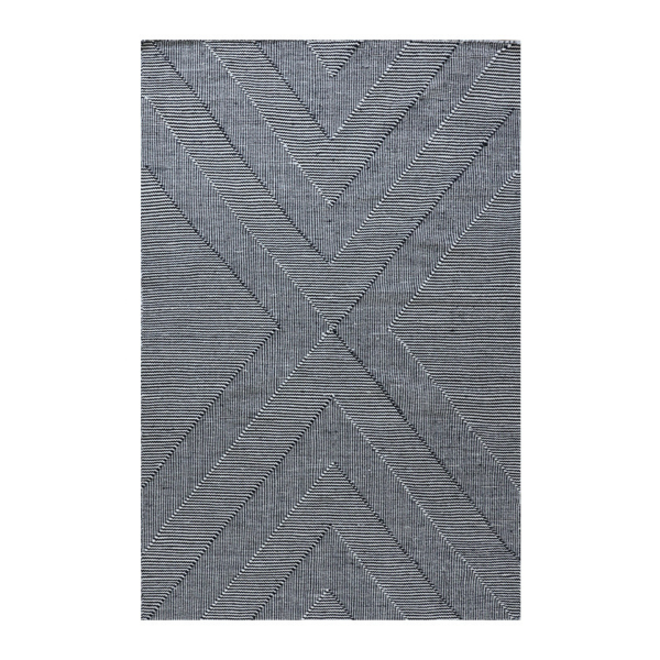 Briefness38442 (1pcs) wool carpet black and white (can be customized)