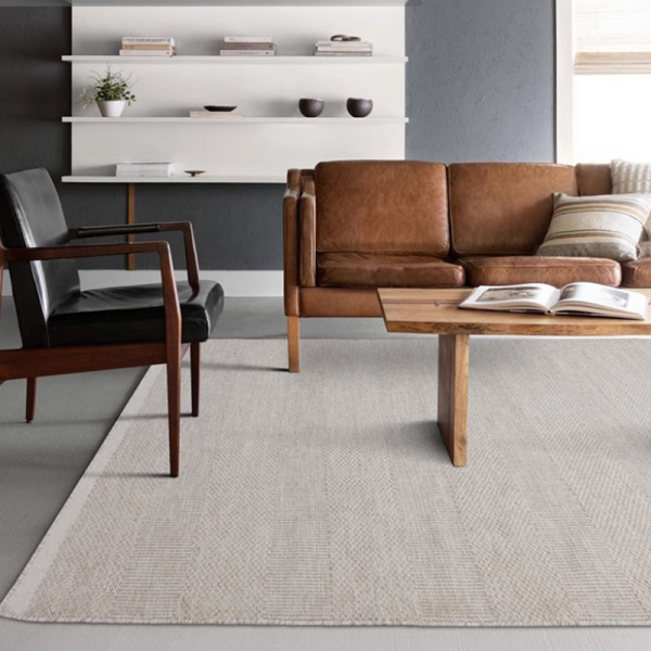 Briefness38441 (1pcs) wool carpet off-white (can be customized) - Image 3