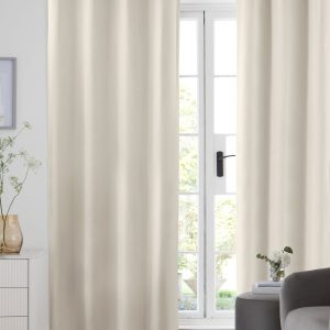 Briefness38427 Cream Blackout/Thermal Cotton Eyelet Curtains from Next Hong Kong