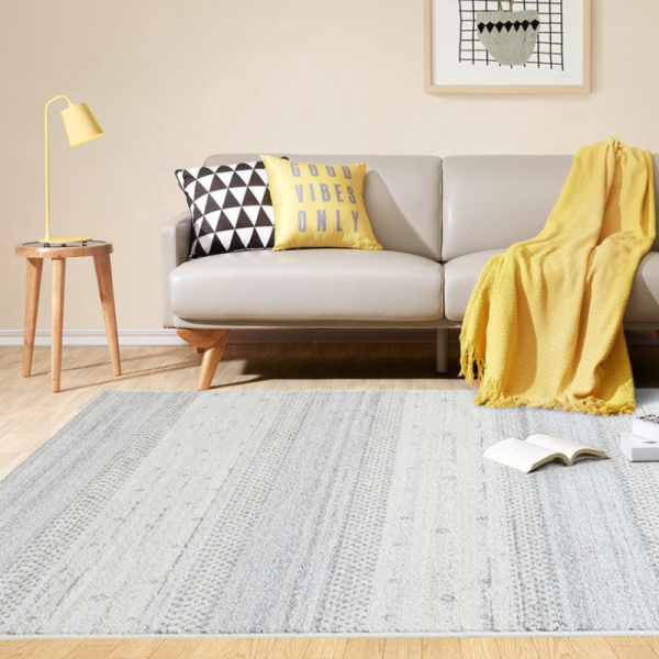 Briefness38438 (1pcs) Home Carpet Gray White - Image 3