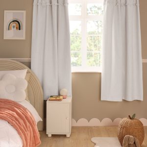 Briefness38422 Natural Frill Pencil Pleat Blackout Curtains from Next Hong Kong