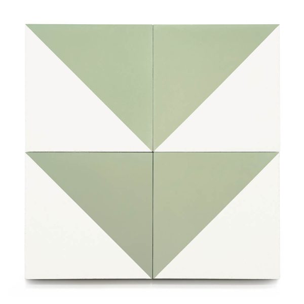 Briefness38458 8x8 Square Cement | zeppelin + sage + bone - Image 2