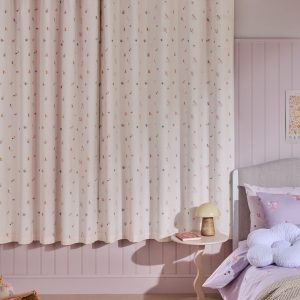 Briefness38416 Pink Unicorn Castle Eyelet Blackout Curtains from Next Hong Kong