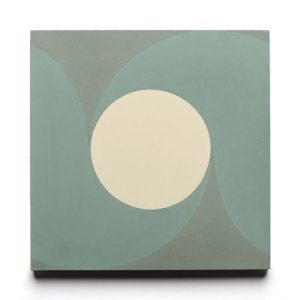 Briefness38460 4x8 Rectangle Cement | mint + salvia