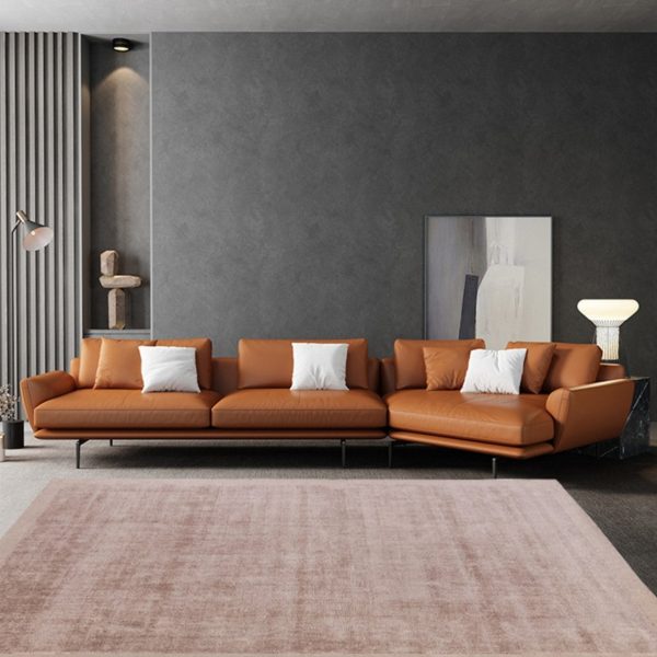 Briefness38439 (1pcs) handmade carpet brown pink - Image 2